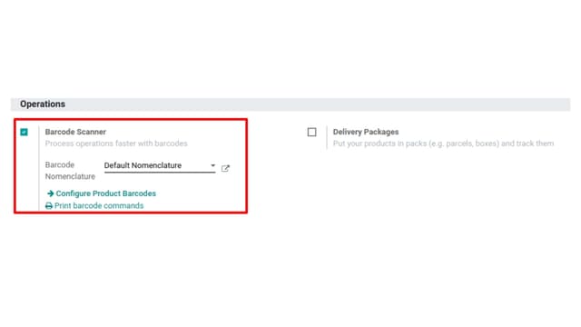 Barcode Integration