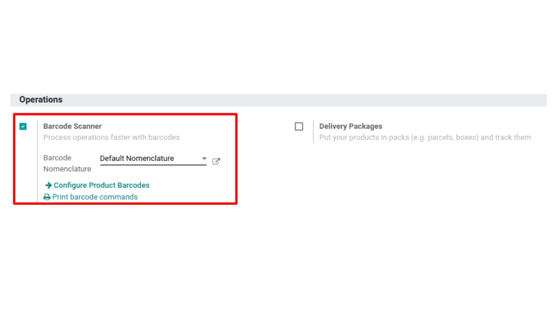 Barcode Integration
